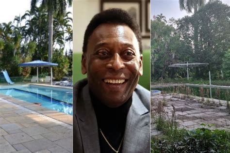 Mansão milionária de Pelé está em estado de abandono e é alvo .